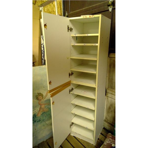 storage shelf 15 X 16 X 63.5  (H)