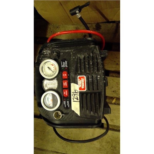 Jumpstarter and tire inflator