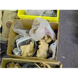BOX ASSORTED NAILS AND HARDWARE