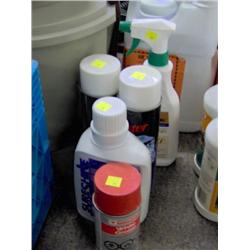 5 CONTAINERS OF ASSORTED CLEANER