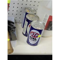 3 CANS STP OIL TREATMENT