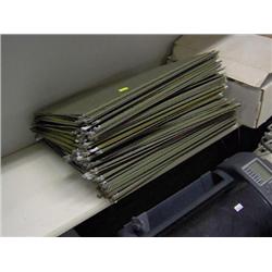 LOT OF LEGAL HANGING FOLDERS