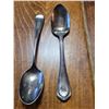 Image 1 : Pair of hotel spoons - Canadian National and Granite Hotel