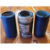Image 1 : Three vintage gramaphone cylinder records