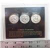 Image 2 : Franklin Half Dollar Mint Mark Collection. Includes 1951, 1952D & 1954S.