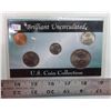 Image 1 : Brilliant Uncirculated U.S. Coin Collection. Includes BU cent, nickel, dime, quarter & half dollar.