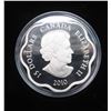 Image 2 : 2010 Lunar Lotus Year of the Tiger $15. Scalloped Edges. Proof with Ultra Heavy Cameo. Sterling Silv