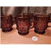 Image 2 : 4 Brown Fire King Mugs