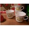 Image 2 : Stawberry Cups (Corelle), Tray, S&P, Cream & Sugar
