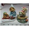 Image 1 : Cherished teddies beth " happy holiday dear friend" retired 1992 & cherished teddies mary "A special