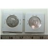 Image 2 : 1944, 1945 canada half-dollars .800 silver A.U55