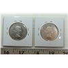 Image 2 : 1962, 1963 Canada half-dollars .800 silver M.S63