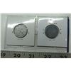 Image 2 : Germany  1941, 10 Reich-pfennig & 1941, 50 Reich pfennig eagle-swastika coins WW2