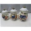 Image 1 : lot of 3 cookie jars