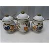 Image 1 : lot of 3 cookie jars