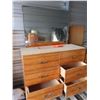 Image 2 : birch vanity/chest of drawers with mirror