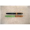 Image 1 : Pair Fountain Pens  Eclipse  and Rex