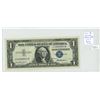 Image 1 : U.S. 1957 $1 Silver Certificate. Blue Seal. At one time you could go to an American bank and demand 