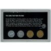 Image 2 : The Coins That Won the War. 4-coin set of Canadian World War II 5 Cents made of Tombac or Steel beca