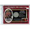 Image 1 : Canada’s Historic 20th Century Coins: Silver 50 Cents Wreath Reverse. Includes 1973 Canadian Stamp t