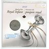 Image 1 : 2013 The Birth of the Royal Infant 25 Cents. Colourized. Specimen. Housed in its original RCM folder