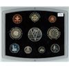 Image 1 : Great Britain. 2001 Proof Set. 9-coin set; the 5 Pounds commemorates the 100th Anniversary of the de