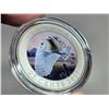 Image 3 : 2013 25 Cent Colourized Barn Owl. Specimen. Housed in its original RCM case & box of issue.