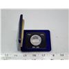 1973 Prince Edward Island Specimen Nickel Dollar. Housed in its original RCM blue clamshell case.