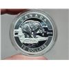 Image 2 : 2013 $10 Polar Bear. 99.99% pure Silver. Proof. Housed in its original RCM case & box of issue.