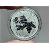 Image 2 : 2015 $10 Maple Leaf.  .99.99% pure Silver. Housed in its original RCM case & box of issue.