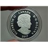 Image 4 : 2017 $10 Calgary Flames. Colourized. 99.99% pure Silver. Housed in its original RCM case & box of is