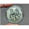 Image 2 : 2018 $10 Year of the Dog. 99.99% pure Silver. Specimen. Housed in its original RCM case & box of iss