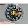 Image 2 : 2000 $15 Lunar Year of the Dragon. Sterling Silver with gold plating on Cameo. Housed in its origina