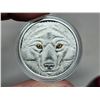 Image 2 : 2017 $15 In the Eyes of the Wolf. 99.99% pure Silver. Features glow-in-the dark & enamel effect tech