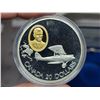 Image 2 : 1992 $20 de Havilland Gipsy Moth. Bush Pilot Plane. Sterling Silver with 24-karat gold plated Cameo.