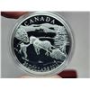 Image 2 : 2011 $20 Winter Scene. Sterling Silver. Proof. Housed in its original RCM case & box of issue.