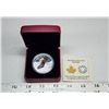 Image 1 : 2014 $20 Bald Eagle. Colourized 99.99% pure Silver. Housed in its original RCM case & box of issue.