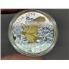 Image 3 : 2014 $20 Gold Bald Eagle. Gold-plated 99.99% pure Silver. Housed in its original RCM case & box of i