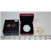 Image 1 : 2014 $20 Sea Orca. Full Colour Hologram. 99.99% pure Silver. Proof. Housed in its original RCM case 