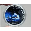 Image 2 : 2015 $20 Lost Ships in Canadian Waters: S.S. Edmund Fitzgerald. Colourized. 99.99% pure Silver. Proo