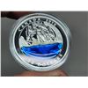 Image 3 : 2016 $20 Polar Bear. Colourized. 99.99% pure Silver. Proof. Housed in its original RCM case & box of