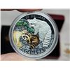 Image 2 : 2016 $20 Baby Raccoon & Mother. Colourized. 99.99% pure Silver. Proof. Housed in its original RCM ca