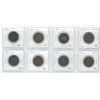 Image 1 : Lot of 8 Canadian Large Cents. Includes Victorian, Edwardian & George V: 1901, 1909, 1910, 1915, 191