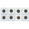 Image 2 : Lot of 8 Canadian Large Cents. Includes Victorian, Edwardian & George V: 1901, 1909, 1910, 1915, 191