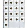Image 1 : Complete Date Set of Canadian George VI Small Cents 1937 – 1952. Complete set of 17 coins.