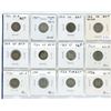 Image 1 : Lot of 12 Canadian Silver 10 Cents including Victorian, Edwardian & George V. Includes 1901, 1907, 1