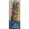 Image 1 : 1972 Ezra brooks tiki totem pole empty whisky decanter