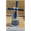 Image 1 : Distel delfs blue original holland hand-painted windmill 12cm decanter