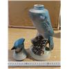 Image 2 : jim beam blue jay empty whisky decanter bird bottle vintage 1969