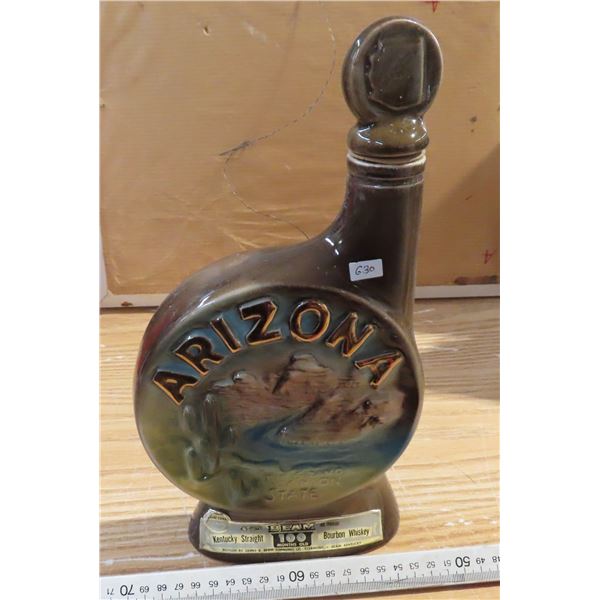 Vintage jim beam decanter arizona the grand canyon state